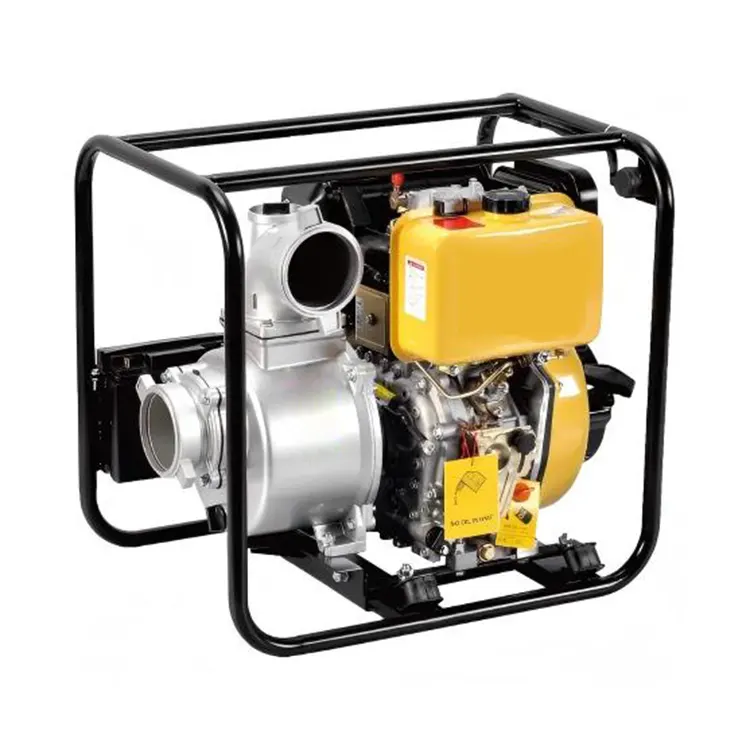 Kompakt dieseldriven vattenpump med högt flöde